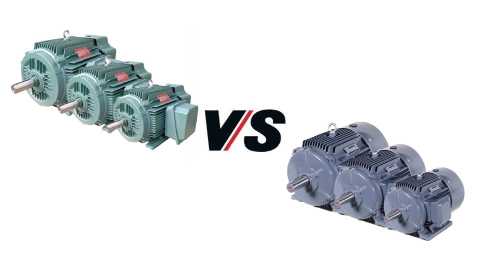 NEMA standard motor  VS  IEC standard motor