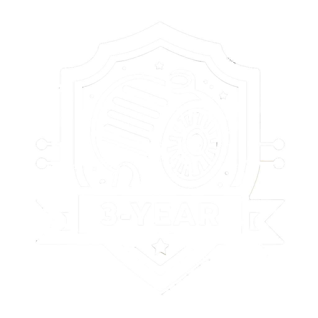 3 Years Warranty