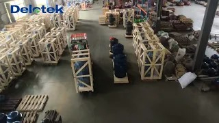 WP1 Vertical Hollow Shaft motor shipment