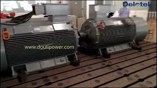 1250kw 4pole 690V IC416 3-phase frequency motor type test