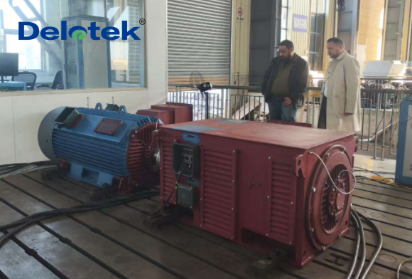 type test for 600hp 2pole NEMA HV motor