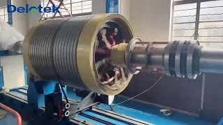 wound rotor dynamic balancing test