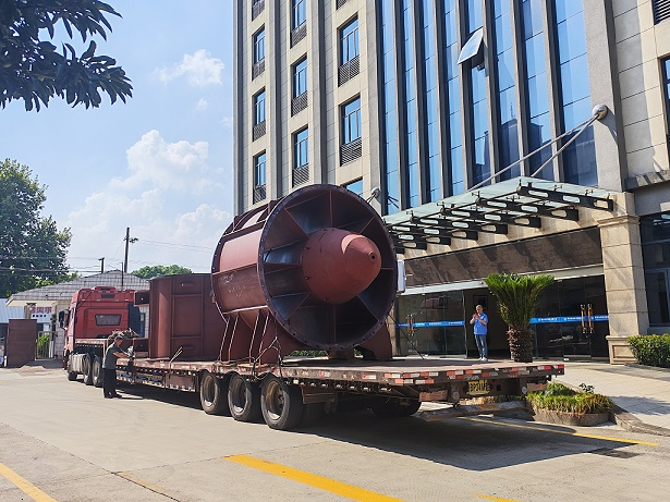 Our Permanent Magnet High Performance Submersible Pump Motor TYQS-900-30/900kw 10kV is on its way